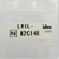Japan (A)Unused,LW1L-M2C14R φ22 照光押ボタンスイッチ 丸形 1c AC/DC24V ,Illuminated Push Button Switch,IDEC 