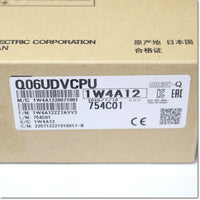 Japan (A)Unused,Q06UDVCPU  ユニバーサルモデル高速タイプQCPU ,CPU Module,MITSUBISHI
