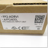 Japan (A)Unused,FP2-AD8VI [AFP2400L]　アナログ入力 出力用高機能ユニット Ver.1.2 ,FP Series,Panasonic