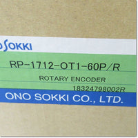 Japan (A)Unused,RP-1712-OT1-60P/R   ロータリエンコーダ  DC12-24V ,Rotary Encoder,Other