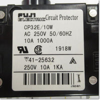 Japan (A)Unused,CP32E 2P 10A W circuit protector 2-Pole,Fuji 