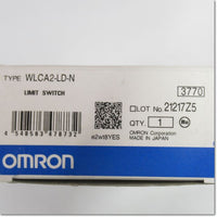 Japan (A)Unused,WLCA2-LD-N　2回路リミットスイッチ ローラ・レバー形 ,Limit Switch,OMRON