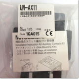 Japan (A)Unused,UN-AX11 1a1b  電磁開閉器用　補助接点ユニット ,Electromagnetic Contactor / Switch Other,MITSUBISHI