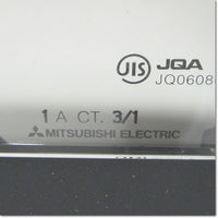Japan (A)Unused,YS-8NAA 1A 0-3-9A 3/1A BR　交流電流計　3倍延長　赤針付き ,Ammeter,MITSUBISHI