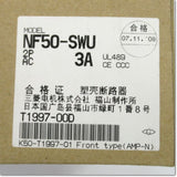 Japan (A)Unused,NF50-SWU,2P 3A  UL 489Listedノーヒューズ遮断器 ,MCCB 2-Pole,MITSUBISHI