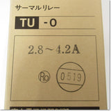 Japan (A)Unused,TU-0 2.8-4.2A 埋込形サーマルリレー ,Thermal Relay,Fuji 