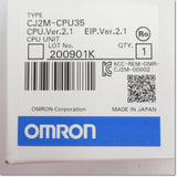 Japan (A)Unused,CJ2M-CPU35  CPUユニット EtherNet/IP機能付き Ver.2.1 ,CPU Module,OMRON
