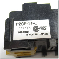 Japan (A)Unused,P2CF-11-E　表面接続11ピン丸形ソケット ,Socket Contact / Retention Bracket,OMRON