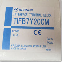 Japan (A)Unused,TIFB7Y20CM　傾斜形インターフェース端子台 ,Conversion Terminal Block / Terminal,KASUGA