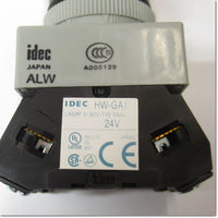 Japan (A)Unused,ALFW22210DY  φ22 照光押ボタンスイッチ 突形フルガード付 1a AC/DC24V ,Illuminated Push Button Switch,IDEC