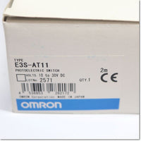 Japan (A)Unused,E3S-AT11　アンプ内蔵光電センサ 透過形 ,Built-in Amplifier Photoelectric Sensor,OMRON