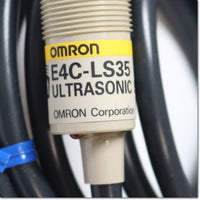 Japan (A)Unused,E4C-LS35  円柱型超音波センサ センサ部 反射形 ,Ultrasonic Sensor,OMRON