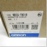 Japan (A)Unused,NB3Q-TW01B 3.5インチ TFTカラーVer.1.1 ,NA / NB Series,OMRON 