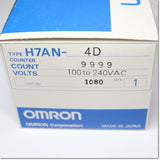 Japan (A)Unused,H7AN-4D,AC100-240V Optional 4桁 DIN72×72mm ,Counter,OMRON 