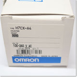 Japan (A)Unused,H7CX-A4,AC100-240V Japanese equipment 4桁 ,Counter,OMRON 