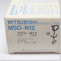 Japan (A)Unused,MSO-N12,AC200V 1.7-2.5A 1a1b  電磁開閉器 ,Irreversible Type Electromagnetic Switch,MITSUBISHI