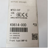 Japan (A)Unused,NF63-CVF,2P 10A  ノーヒューズ遮断器 ,MCCB 2-Pole,MITSUBISHI