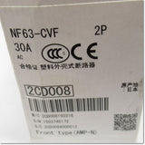 Japan (A)Unused,NF63-CVF,2P 30A  ノーヒューズ遮断器 ,MCCB 2-Pole,MITSUBISHI