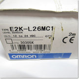 Japan (A)Unused,E2K-L26MC1  液面レベルセンサ 角型 非シールドタイプ NO 検出ヘッドサイズ33mm×34mm×20mm ,Level Switch,OMRON