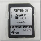 Japan (A)Unused,KV-M4G  SDメモリーカード 4GB ,KEYENCE PLC Other,KEYENCE