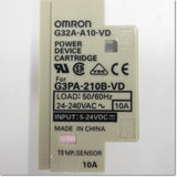 Japan (A)Unused,G32A-A10-VD パワー・デバイス・カートリッジ ,Solid-State Relay / Contactor,OMRON 