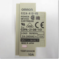 Japan (A)Unused,G32A-A10-VD  パワー・デバイス・カートリッジ ,Solid-State Relay / Contactor,OMRON