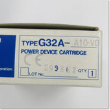 Japan (A)Unused,G32A-A10-VD  パワー・デバイス・カートリッジ ,Solid-State Relay / Contactor,OMRON