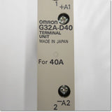 Japan (A)Unused,G32A-D40  パワー・ソリッドステート・リレー 短絡ユニット ,Solid-State Relay / Contactor,OMRON