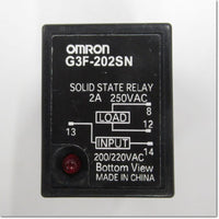 Japan (A)Unused,G3F-202SN  ソリッドステート・リレー AC200V ,Solid-State Relay / Contactor,OMRON