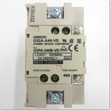 Japan (A)Unused,G3PA-240B-VD DC5-24V　ヒータ用ソリッドステート・リレー ,Solid-State Relay / Contactor,OMRON