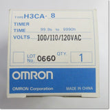 Japan (A)Unused,H3CA-8 AC100V 0.1s-9990h timer,Timer,OMRON 