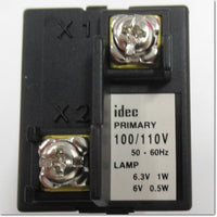 Japan (A)Unused,APW116DR　φ22 パイロットライト 平形 AC100V ,Indicator <Lamp>,IDEC
