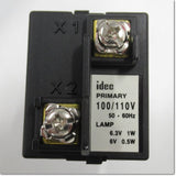 Japan (A)Unused,APW116DW　φ22 パイロットライト 平形 AC100V ,Indicator <Lamp>,IDEC