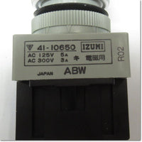 Japan (A)Unused,ABW110B  φ22 押ボタンスイッチ 平形 1a ,Push-Button Switch,IDEC