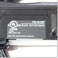 Japan (A)Unused,FS-N12P  デジタルファイバアンプ 子機 PNP出力 ,Fiber Optic Sensor Amplifier,KEYENCE