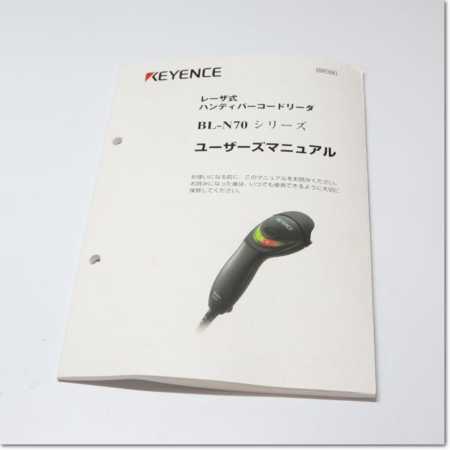 Japan (A)Unused,BL-N70RK レーザ式ハンディバーコードリーダ RS-232C