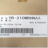Japan (A)Unused,YR-210MRHNAA  0-75-225A 75/5A B  交流電流計 三倍延長　赤針付き ,Ammeter,MITSUBISHI
