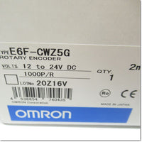 Japan (A)Unused,E6F-CWZ5G　ロータリエンコーダ インクリメンタル形 外径φ60 1000P/R ,Rotary Encoder,OMRON