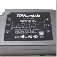 Japan (A)Unused,RSHN-2006D　ノイズフィルタ AC250V 6A DINレール取付タイプ ,Noise Filter / Surge Suppressor,TDK