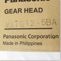 Japan (A)Unused,MX7G12.5BA  ギヤヘッド 取付角70mm 減速比12.5 ,Reduction Gear (GearHead),Panasonic