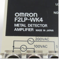Japan (A)Unused,F2LP-WK4　金属通過形近接スイッチ アンプ ,Amplifier Built-in Proximity Sensor,OMRON