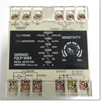 Japan (A)Unused,F2LP-WK4　金属通過形近接スイッチ アンプ ,Amplifier Built-in Proximity Sensor,OMRON
