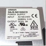 Japan (A)Unused,S8JX-N01505CD  スイッチング・パワーサプライ DINレール取付タイプ 5V 3A ,DC5V Output,OMRON