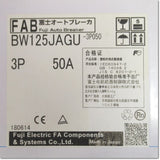 Japan (A)Unused,BW125JAGU 3P 50A  オートブレーカ ,MCCB 3 Poles,Fuji