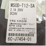 Japan (A)Unused,MSOD-T12-SA,DC24V 1.7-2.5A 1a1b  電磁開閉器 サージ吸収器取付形 ,Irreversible Type Electromagnetic Switch,MITSUBISHI