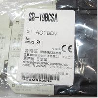 Japan (A)Unused,SR-T9BC-SA,AC100V 9a  コンタクタ形電磁継電器 サージ吸収器取付形 ,Electromagnetic Relay <Auxiliary Relay>,MITSUBISHI