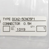Japan (A)Unused,DCA2-5CNC5P1　パネル取付用コネクタ ソケット メス ケーブル0.5m付 ,DeviceNet,OMRON