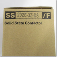 Japan (A)Unused,SS202E-3Z-D3/F  ヒータ負荷専用三極ソリッドステートコンタクタ ,Solid State Relay / Contactor <Other Manufacturers>,Fuji
