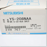 Japan (A)Unused,YS-208NAA 30A 0-30-90A DRCT BR  交流電流計 ダイレクト計器 3倍延長 赤針付き ,Ammeter,MITSUBISHI