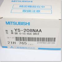 Japan (A)Unused,YS-208NAA 15A 0-15-45A DRCT BR  交流電流計 ダイレクト計器 3倍延長 赤針付き ,Ammeter,MITSUBISHI